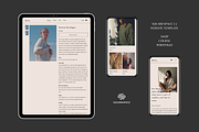 Knitting Squarespace 7.1 Website, a Squarespace Template by Mozen Design (Thumbnail 2 of 7)
