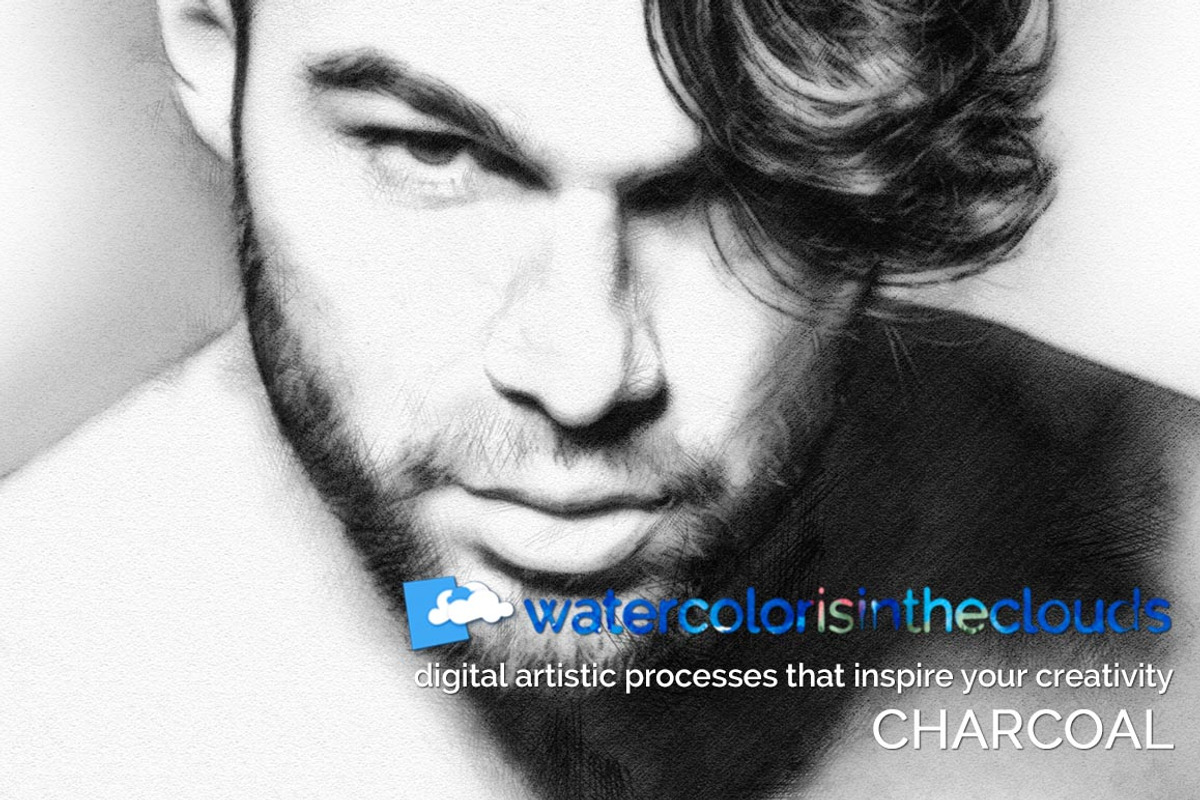 Watercolor CHARCOAL INSPIRATE! preview 5