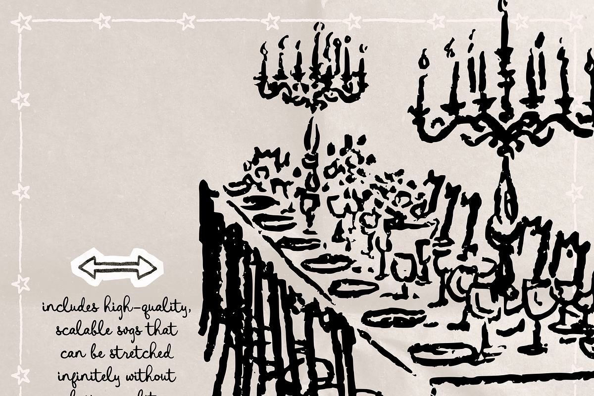 Wedding Rehearsal Dinner Clipart Set, an Object Illustration by The October Creative (Photo 3 of 13)