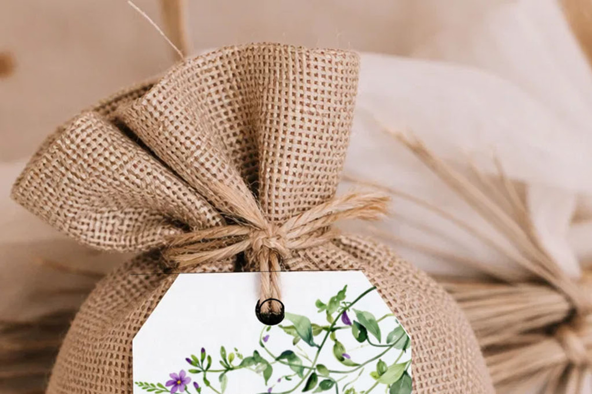 Watercolor flower thank you hang tag, a Card Template by AIW SOLUTIONS (Photo 3 of 7)