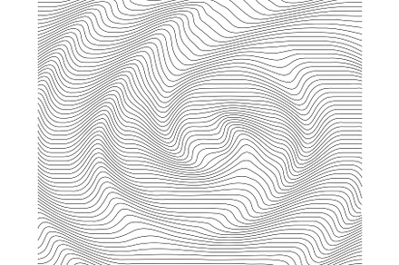 Abstract background with wavy lines, a Texture Graphic by RODINA