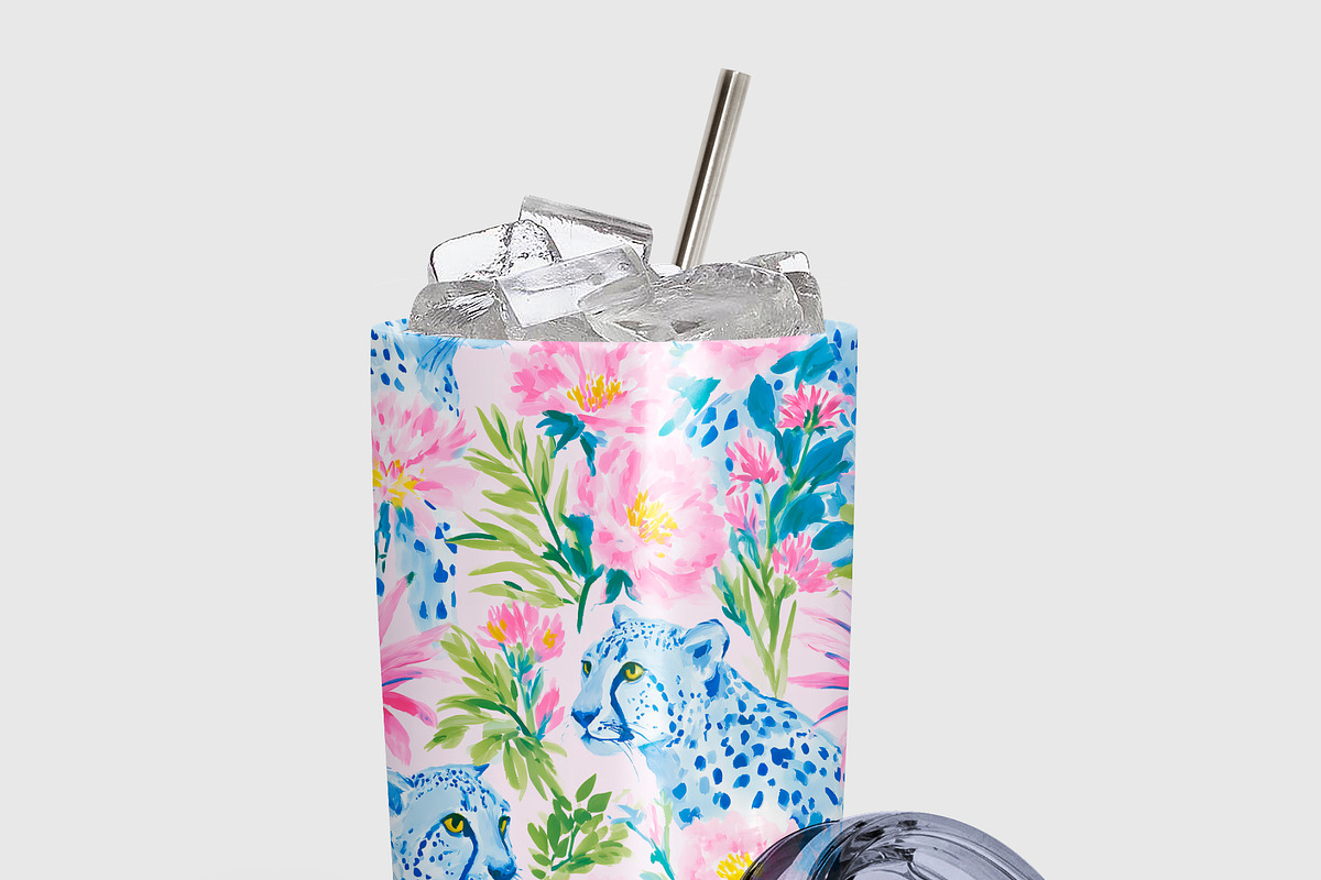 Seamless Animal Patterns, a Pattern Graphic by The Preppy Artist (Photo 4 of 11)