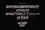 Klowin Beruar Bold Energetic Brush, a Handwritten Font by Maulana Creative (Thumbnail 7 of 7)