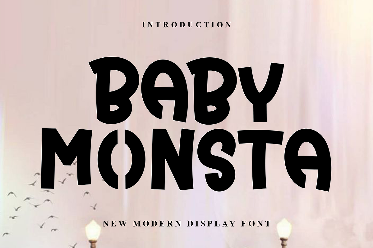 Baby Monsta, a Script Font by FreshTypeINK (Photo 1 of 8)