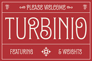 Turbinio - Variable Italian Font, a Sans Serif Font by The Type Fella (Thumbnail 1 of 10)