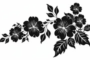 Floral Frame Border Laser Cut Bundle, a Graphic by Creativeshirt (Thumbnail 3 of 11)
