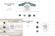 Baby Toddler Bella Canvas Mockups, an Apparel Mockup by lock and page (Thumbnail 9 of 11)