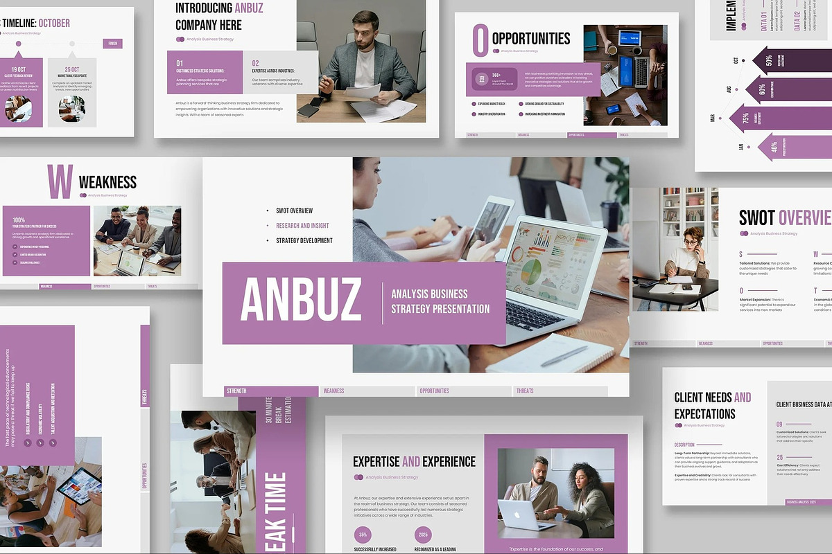 Analysis Business Strategy GSlide