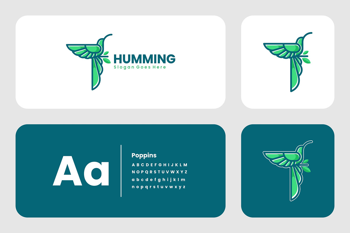Mascot Modern Humming Bird Logo, a Branding & Logo Template by Artnivora.Std (Photo 2 of 2)
