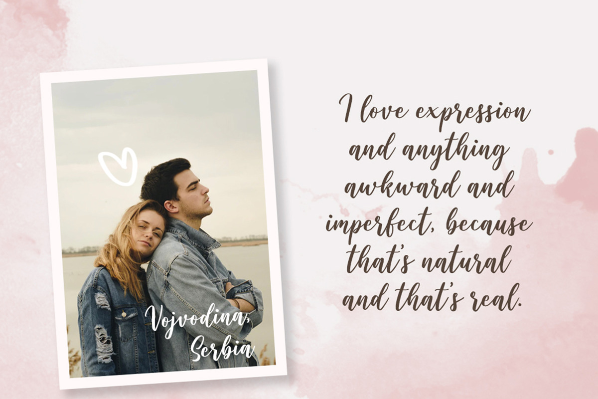 Wishper Script – Modern Calligraphy, a Script Font by NURF Designs (Photo 4 of 11)