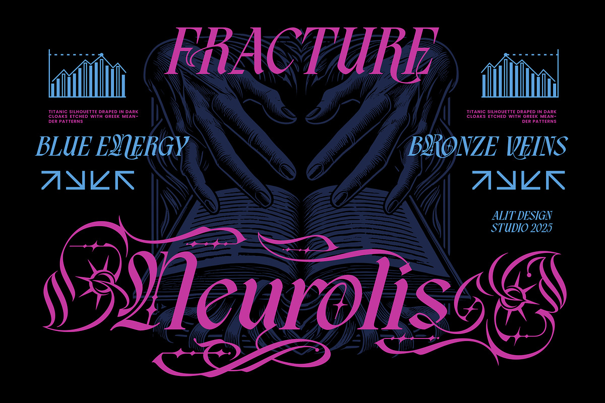 Taroth Sharp Typeface, a Blackletter Font by alit design (Photo 9 of 17)