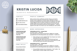 Science Resume Templates Scientist