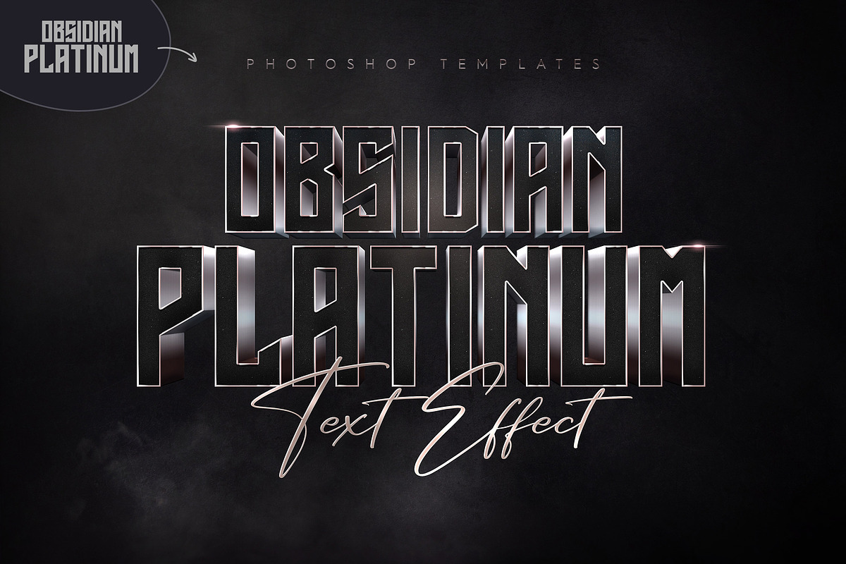 Black Metal Text Effects, a Layer Style Add-On by Andrew Skoch Design (Photo 5 of 8)
