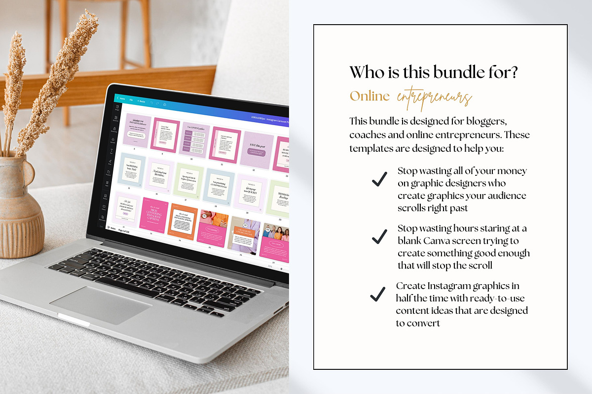 Instagram Carousel Templates Canva, a Social Media Template by Fallon Gerst (Photo 16 of 19)