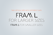 Fram Font Family, a Sans Serif Font by Juraj Chrastina (Thumbnail 5 of 5)