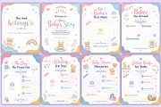 Baby Memory Book | First Year Baby, a Stationery Template by Mustafiz (Thumbnail 2 of 5)