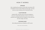 Minimalist Recipe Page Template, a Card Template by OrganizationOasisRo (Thumbnail 5 of 10)