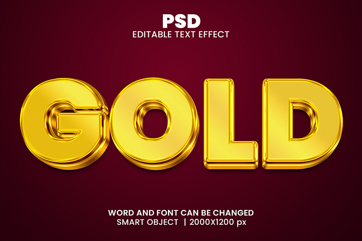 15 best luxury 3d Text Effect bundle, a Layer Style Add-On by bdrobin (Photo 15 of 16)