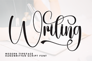 Writing | Script Font, a Handwritten Font by Scratchones (Thumbnail 1 of 9)