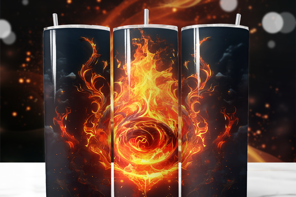 Fire Glitter Art, a Background Graphic by Printable Treasure (Photo 2 of 4)