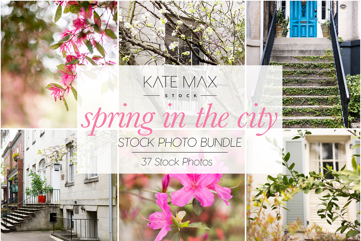Spring in the City Stock Photo Bundl, a Mockup by Styled Stock House (Photo 1 of 5)