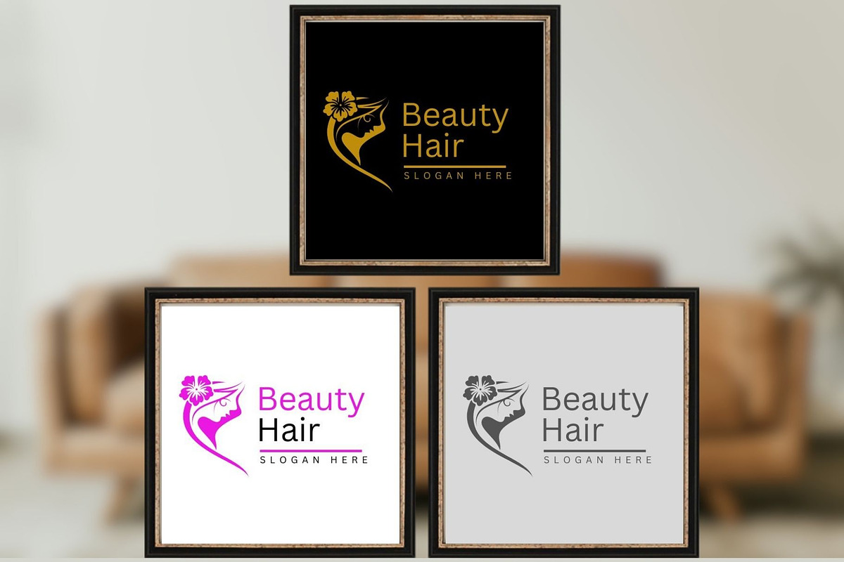 Stunning Beauty Shop Logo Design, a Branding & Logo Template by Mishek Munene (Photo 3 of 8)