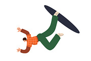 People jumping out of holes set, a Person Illustration by Good Studio (Thumbnail 3 of 9)