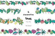 Floral Owls - 55 objects, an Illustration by Zooza Art (Thumbnail 5 of 14)