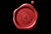 Wax Seal Logo Mockups, a Pens & Pencil Mockup by Design Squad (Thumbnail 5 of 8)