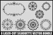 Vintage Scroll Ornament Set, an Illustration by hafijul (Thumbnail 1 of 9)