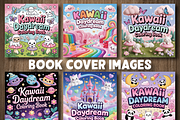 Kawaii Daydream Cute Coloring Book, an Education Illustration by Design Station (Thumbnail 3 of 5)