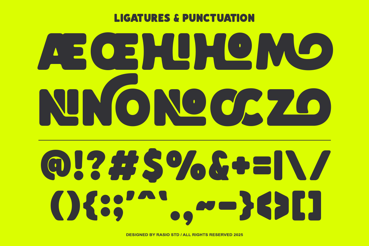 Holiday Sunshine Bold Sans Font, a Sans Serif Font by Rasio Studio (Photo 4 of 8)