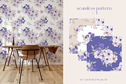 Dusk Purple. Very Peri Flowers 2022, a Decorative Illustration by Catch the Dream Art (Thumbnail 12 of 22)