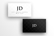Cross Stitch Business Card Template, a Business Card Template by xxDeadPixels (Thumbnail 1 of 5)
