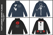 Turtleneck Shirt Fleece - Mockup, a Shirt Mockup by DaldSgh (Thumbnail 6 of 12)