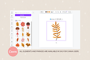 Autumn Leaves Kit, a Seasonal Illustration by miumiu (Thumbnail 7 of 15)