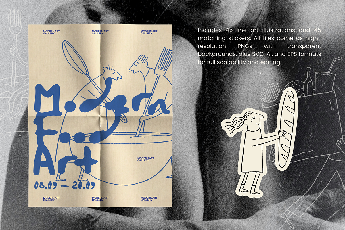 FOOD BUNDLE Vol.2: All 5 in 1, a Food Illustration by Veyla (Photo 39 of 51)