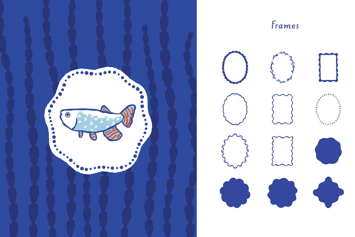 Whimsy Fish Creator for Procreate, a Brush Add-On by Pencil Twist (Photo 8 of 10)