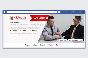 Corporate Business Facebook Timeline