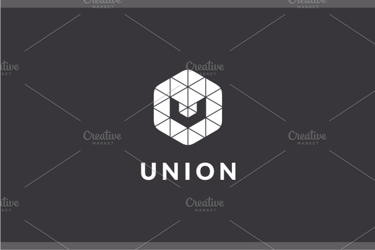Letter U Hexagon Logo Design, a Branding & Logo Template by yopie