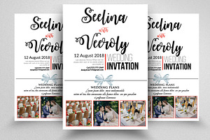 Save The Date Flyer, a Flyer Template by Psd Templates