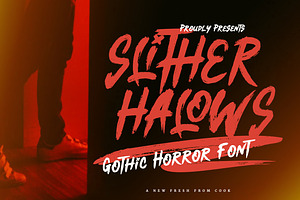 Slither Halows - Gothic Horror Font