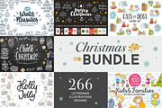 Christmas BUNDLE (266), an Illustration by Nina's Illustration Shop (Thumbnail 1 of 37)