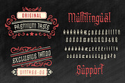 Anuaki Eclipse - Vintage Blackletter, a Blackletter Font by Dhabee (Thumbnail 7 of 15)