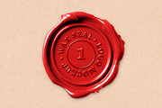 Wax Seal Logo Mockups, a Pens & Pencil Mockup by Design Squad (Thumbnail 2 of 8)