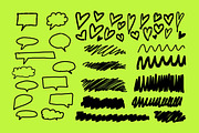 226 PNG Marker Elements, an Object Graphic by Design Squad (Thumbnail 8 of 9)