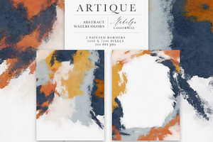 Artique Abstract Watercolor Textures