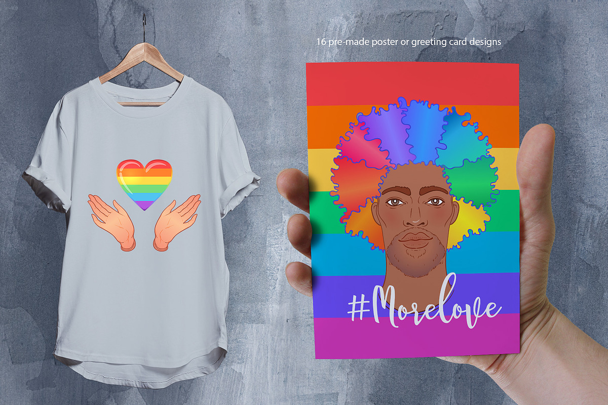PRIDE. Vector set of 88., a Person Illustration by Varvara Gorbash (Photo 3 of 7)