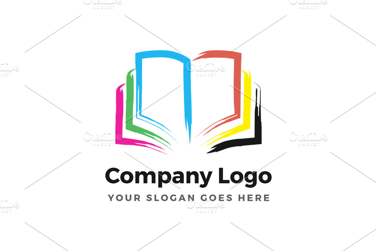 Color Book logo, a Branding & Logo Template by Super Accurate