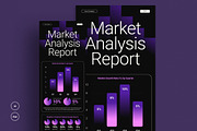 Market Analysis Report Infographic, a Templates & Theme by graphicook (Thumbnail 1 of 3)